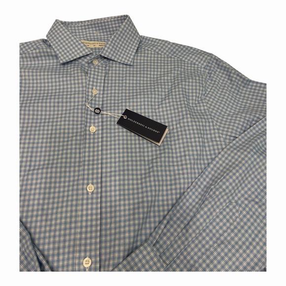 Holderness & Bourne Other - Holderness & Bourne McColl Brushed Cotton Check Pattern Sport Shirt NWT XL